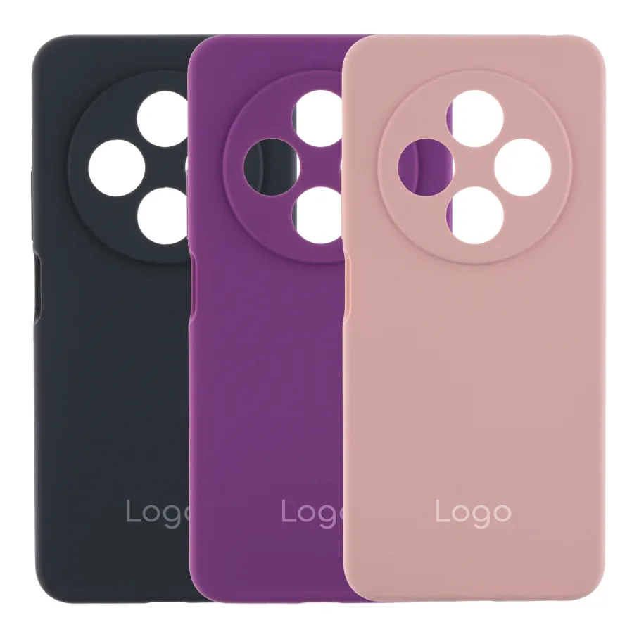 Чохол Liquid Silicone (AA) Full Camera для Xiaomi Redmi 14C/Redmi A4/Poco C75 39.Elegant Purple