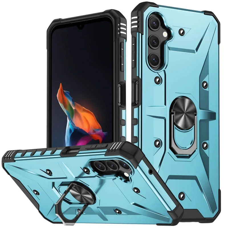 Протиударний чохол Pathfinder Ring для Samsung Galaxy A54 5G, Блакитний
