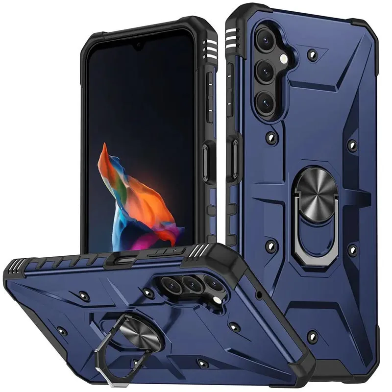 Протиударний чохол Pathfinder Ring для Samsung Galaxy A54 5G, Синій / Navy
