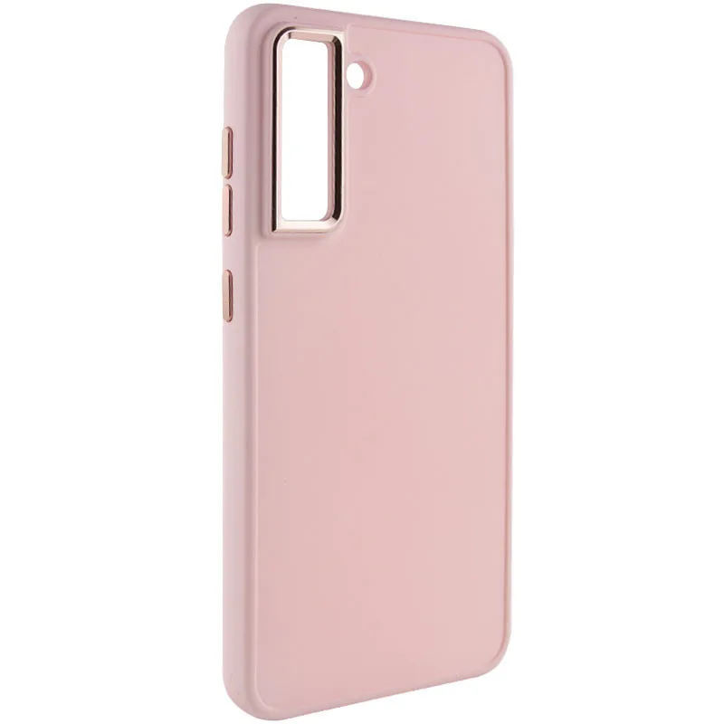 TPU чохол Bonbon Metal Style для Samsung Galaxy S23, Рожевий