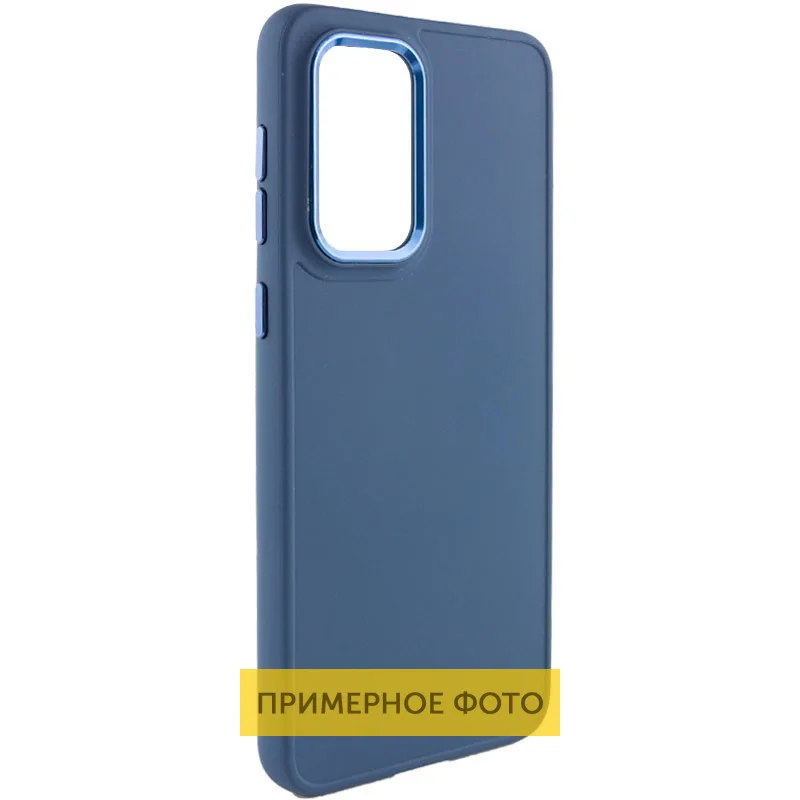 TPU чохол Bonbon Metal Style для Samsung Galaxy S23 Ultra, Синій / Cosmos Blue