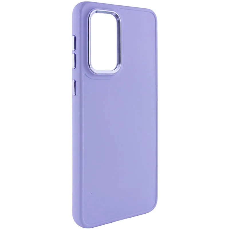 TPU чохол Bonbon Metal Style для Samsung Galaxy S23 Ultra, Фіолетовий