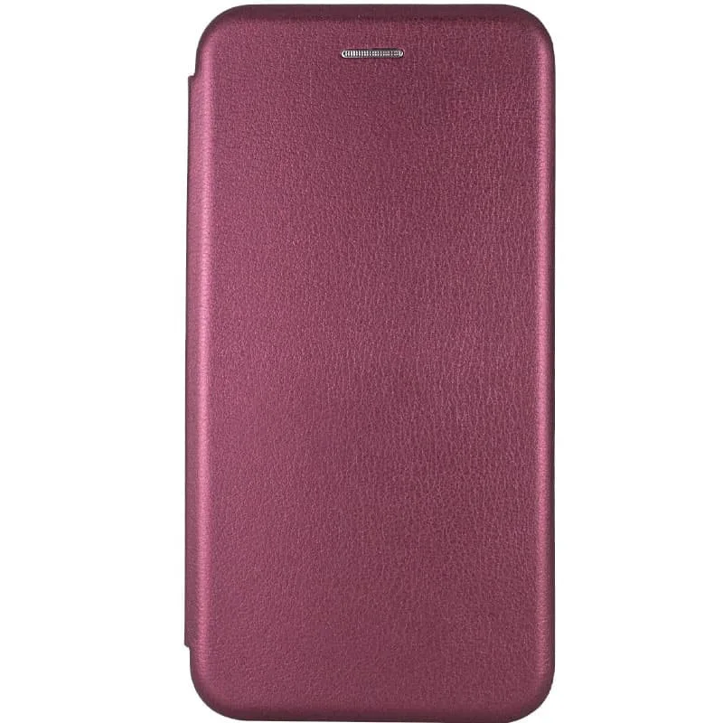 Шкіряний чохол (книжка) Classy для Samsung Galaxy A04e, Бордовый
