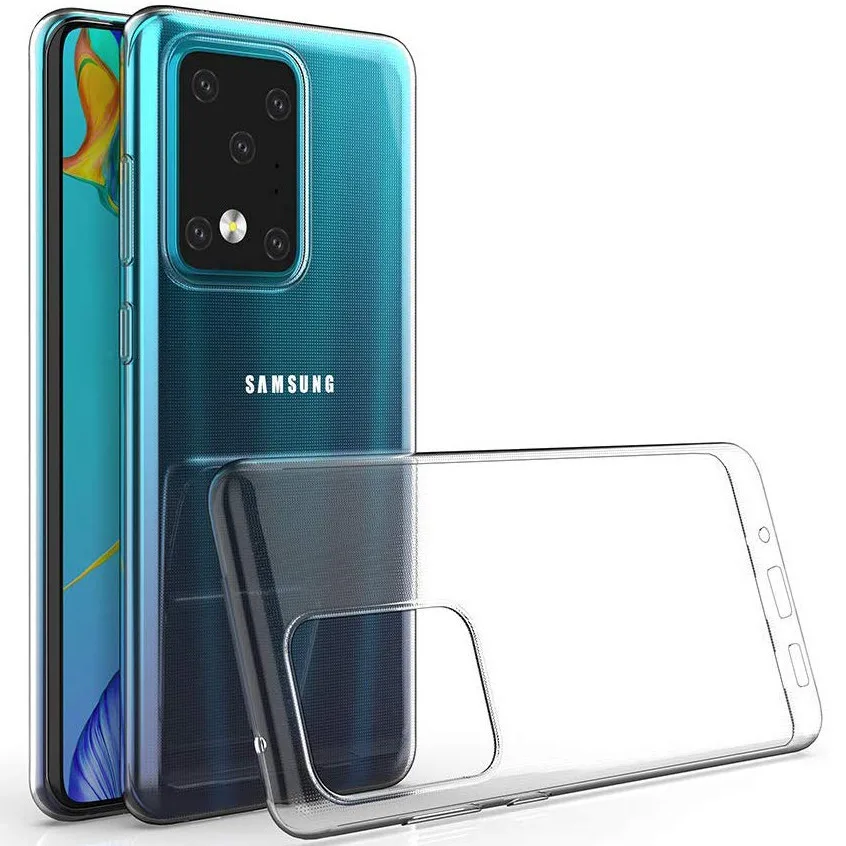 TPU чохол Epic Transparent 1,5mm для Samsung Galaxy S23 Ultra, Прозорий