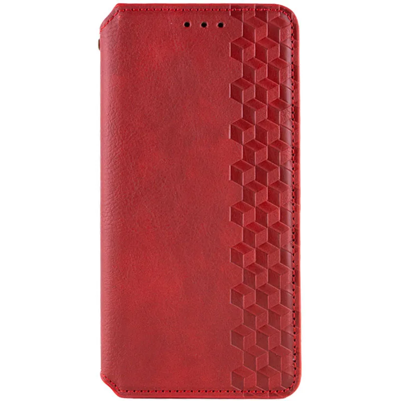 Шкіряний чохол книжка GETMAN Cubic (PU) для Samsung Galaxy A54 5G, Червоний