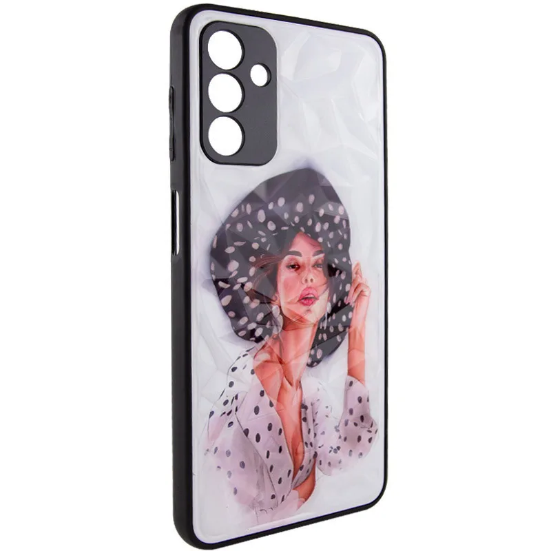 TPU+PC чохол Prisma Ladies для Samsung Galaxy A34 5G, Girl in a hat