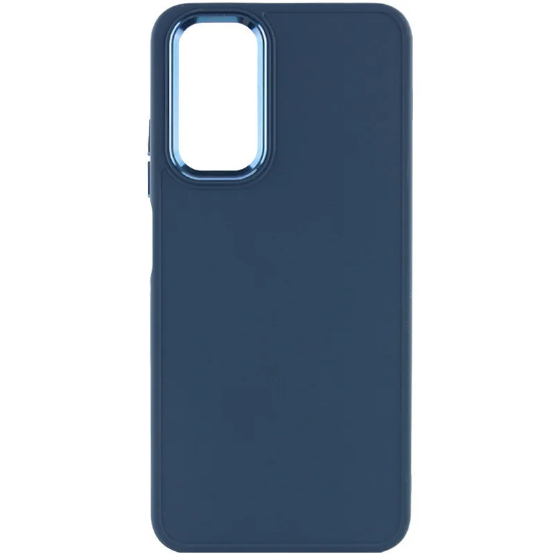 TPU чохол Bonbon Metal Style для Samsung Galaxy A34 5G, Синій / Cosmos Blue
