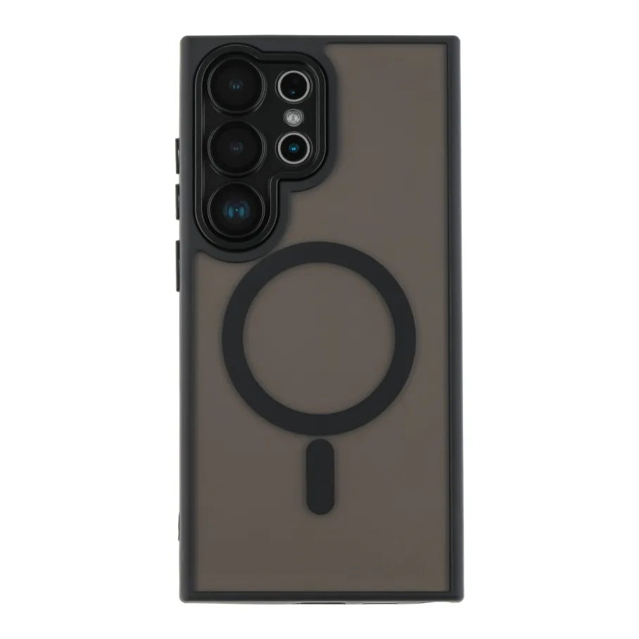 Чохол TPU+PC Magnetic Matte Camera Lens with Magsafe для Samsung Galaxy S23+ 5G (S916) Black