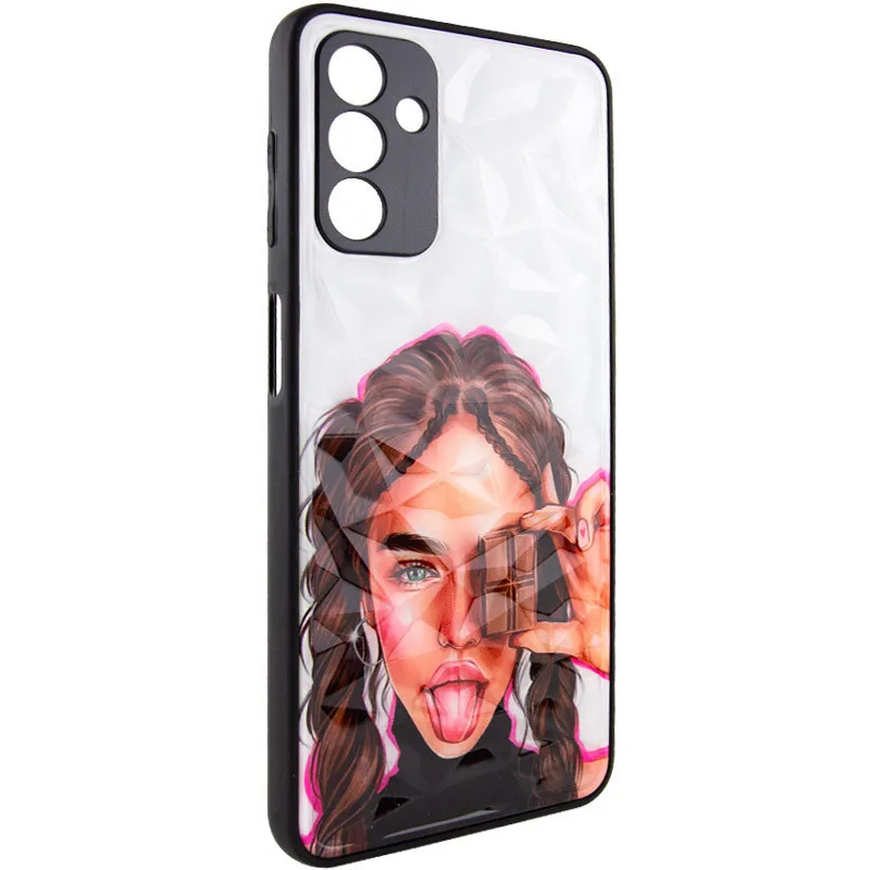 TPU+PC чохол Prisma Ladies для Samsung Galaxy A24 4G, Chocolate