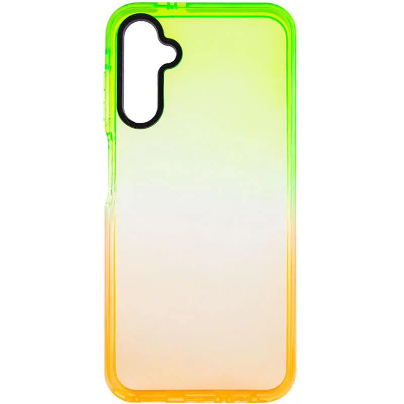 Чохол TPU+PC Sunny Gradient для Samsung Galaxy A54 5G, Салатовий / Помаранчевий