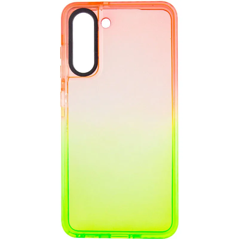 Чохол TPU+PC Sunny Gradient для Samsung Galaxy S21 FE, Рожевий