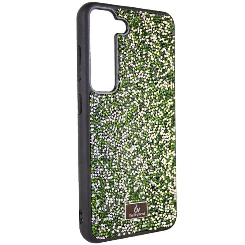 TPU чохол Bling World Rock Diamond для Samsung Galaxy S23+, Зелений