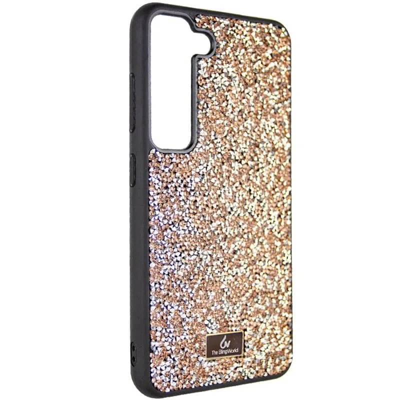 TPU чохол Bling World Rock Diamond для Samsung Galaxy S23+, Рожевий
