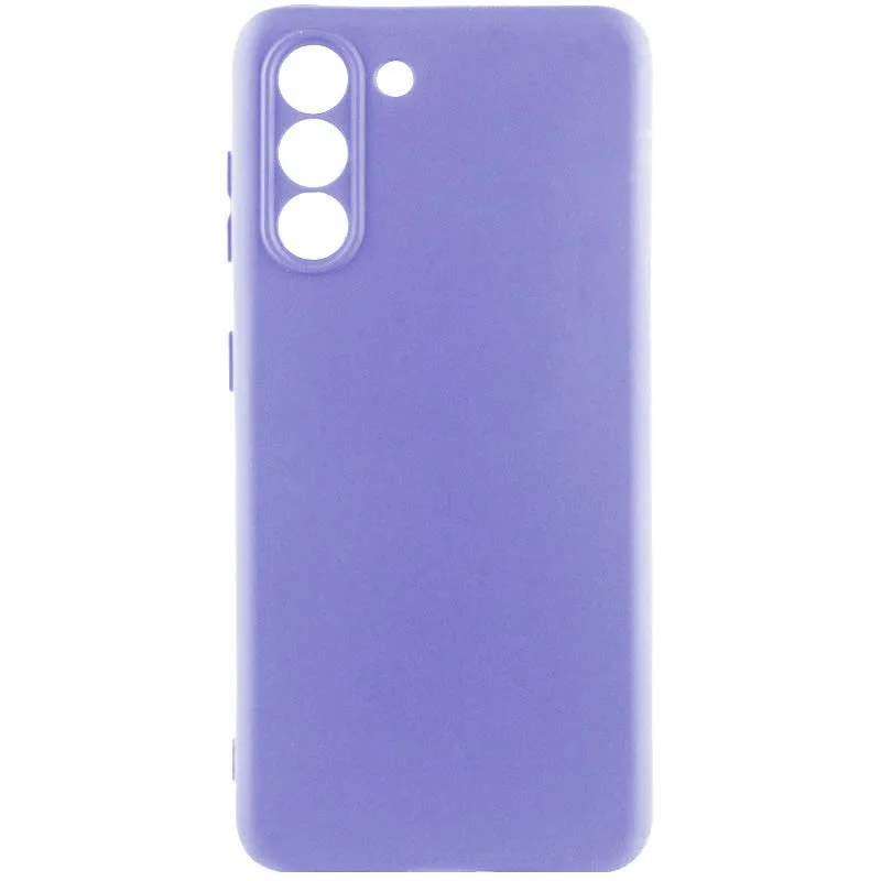 Чохол Silicone Cover Lakshmi із захистом камери (AAA) для Samsung Galaxy S23+, Фіолетовий