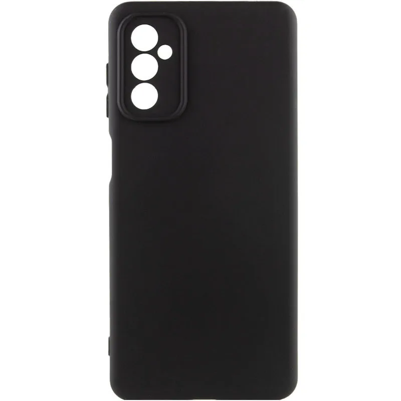 Чохол Silicone Cover Lakshmi із захистом камери (AAA) для Samsung Galaxy A24 4G, Чорний