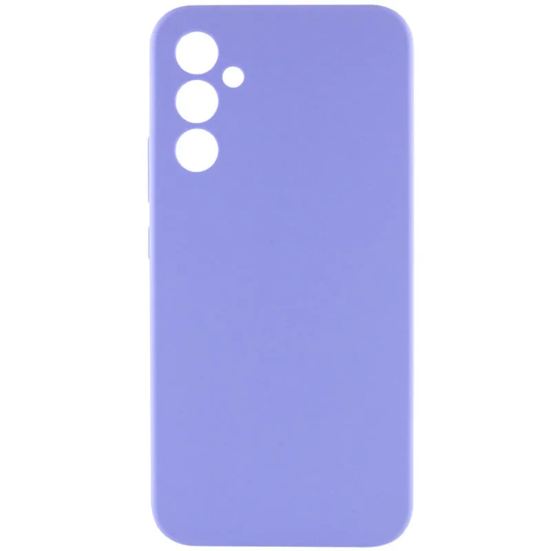 Чохол Silicone Cover Lakshmi із захистом камери (AAA) для Samsung Galaxy A34 5G, Фіолетовий