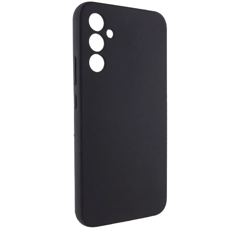 Чохол Silicone Cover Lakshmi із захистом камери (AAA) для Samsung Galaxy A34 5G, Чорний