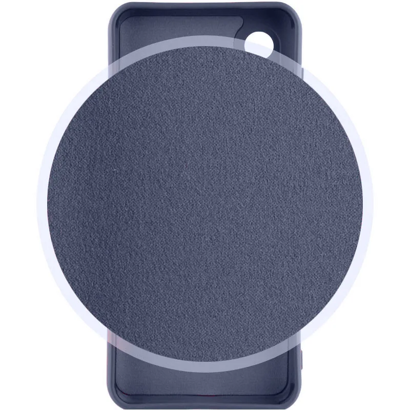 Чохол Silicone Cover Lakshmi із захистом камери (AAA) для Samsung Galaxy S23, Синій