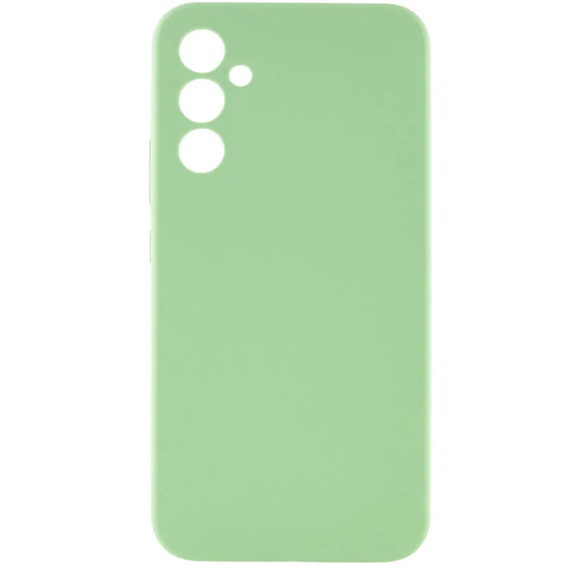 Чохол Silicone Cover Lakshmi із захистом камери (AAA) для Samsung Galaxy A54 5G, Мятный