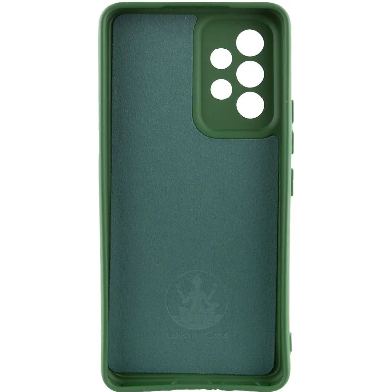 Чохол Silicone Cover Lakshmi із захистом камери (AAA) для Samsung Galaxy A73 5G, Зелений