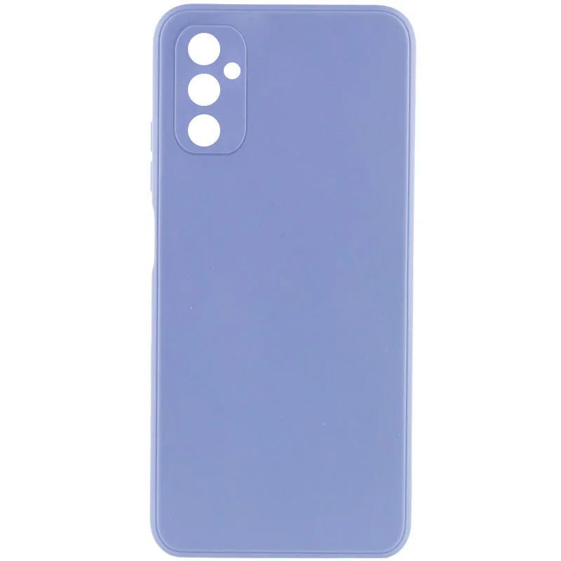 Силіконовий чохол Candy із захистом камери для Samsung Galaxy A24 4G, Блакитний