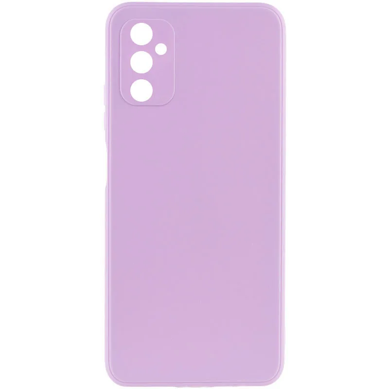 Силіконовий чохол Candy із захистом камери для Samsung Galaxy A24 4G, Фіолетовий