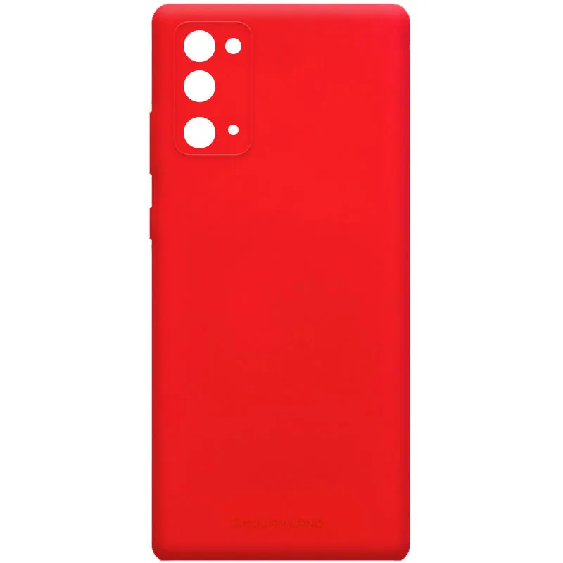 TPU чохол Molan Cano Smooth для Samsung Galaxy Note 20, Червоний