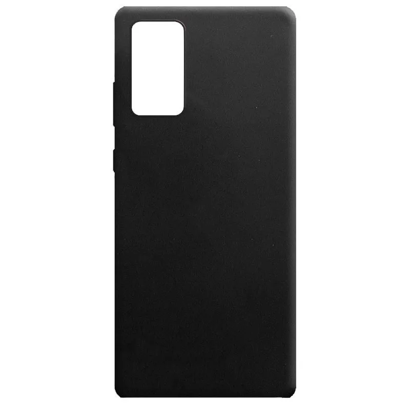 Силіконовий чохол Candy для Samsung Galaxy Note 20, Чорний