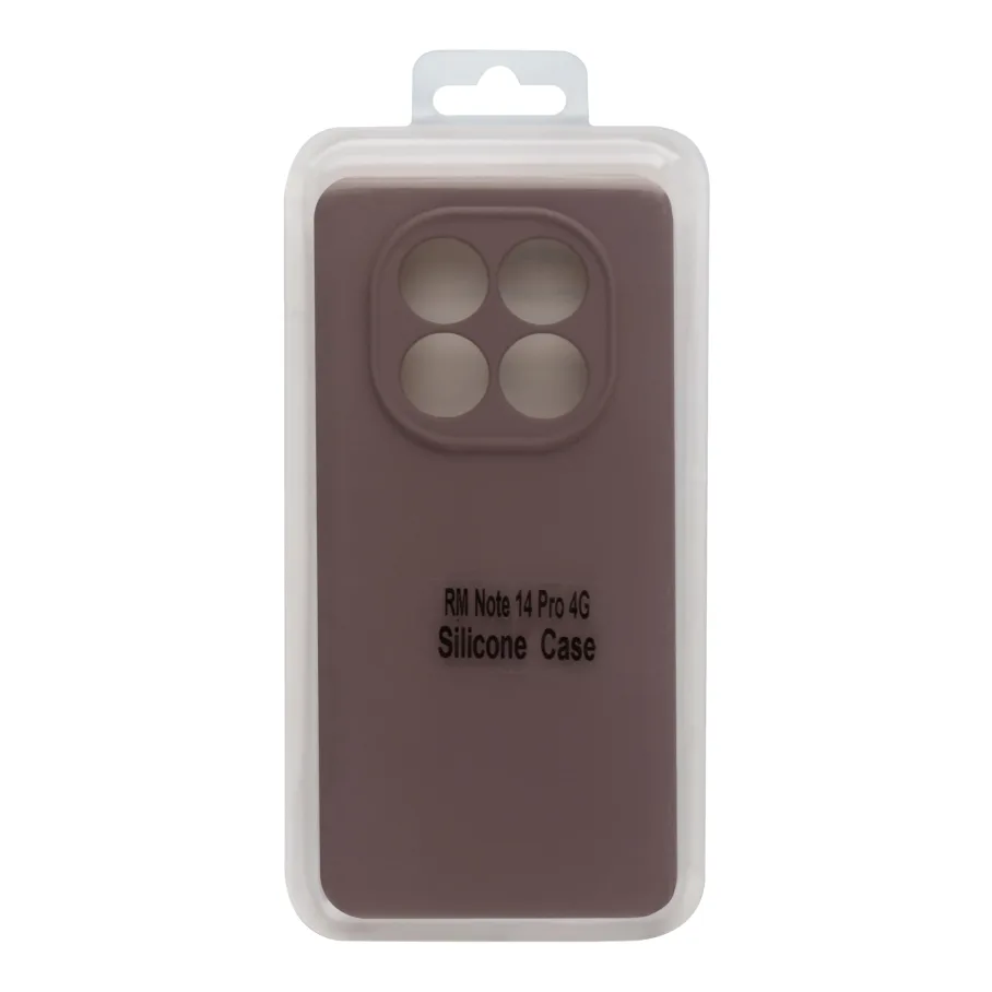 Чохол Silicone Cover Full Camera (A) для Xiaomi Redmi Note 14 Pro 4G 19.Pink Sand