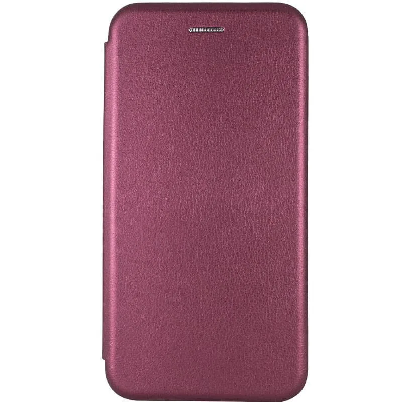 Шкіряний чохол (книжка) Classy для Samsung Galaxy A03, Бордовый