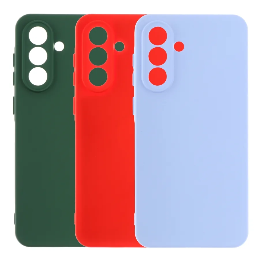 Чохол Silicone Cover Full Camera (A) для Samsung Galaxy A56 5G (A566) 14.Red