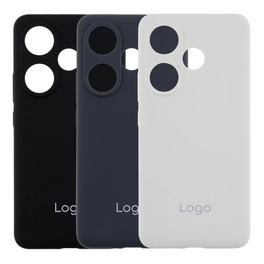 Чохол Liquid Silicone (AA) для Xiaomi Poco F6 / Turbo 3 15.Dark Grey
