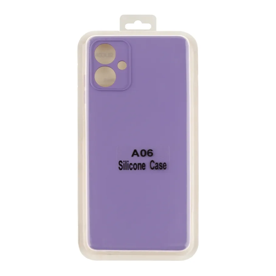 Чохол Silicone Cover Full Camera (A) для Samsung Galaxy A06 (A065) 14.Red