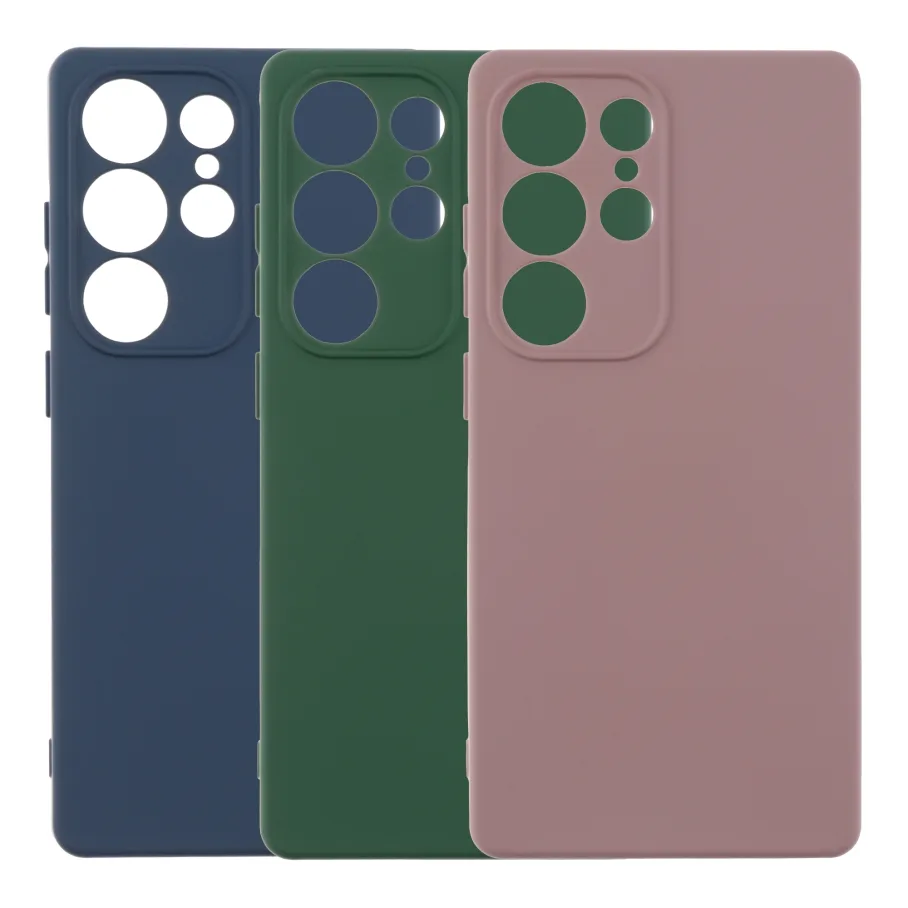 Чохол Silicone Cover Full Camera (A) для Samsung Galaxy S25 Ultra 5G (S938) 19.Pink Sand