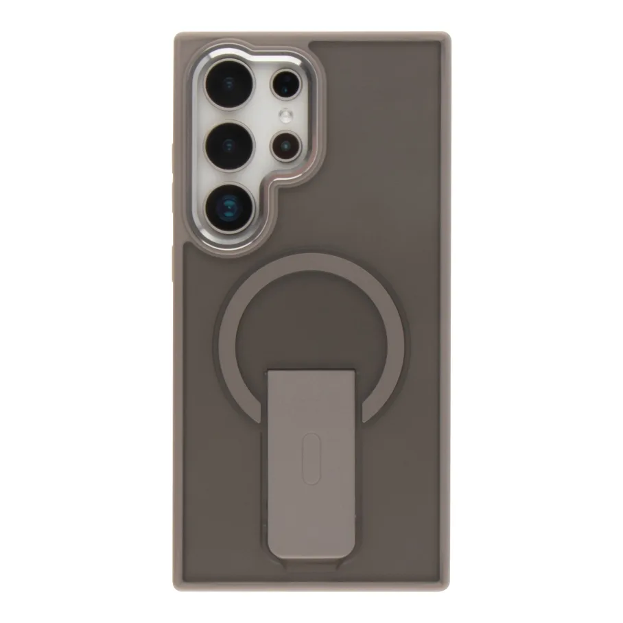 Чохол TPU+PC FlexGuard Magnetic Ring Stand для Samsung Galaxy S25 Ultra 5G (S938) Titanium