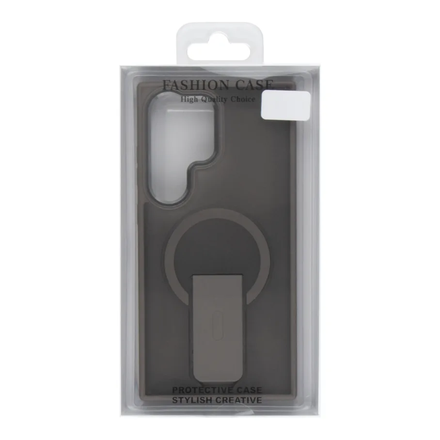 Чохол TPU+PC FlexGuard Magnetic Ring Stand для Samsung Galaxy S25 Ultra 5G (S938) Titanium