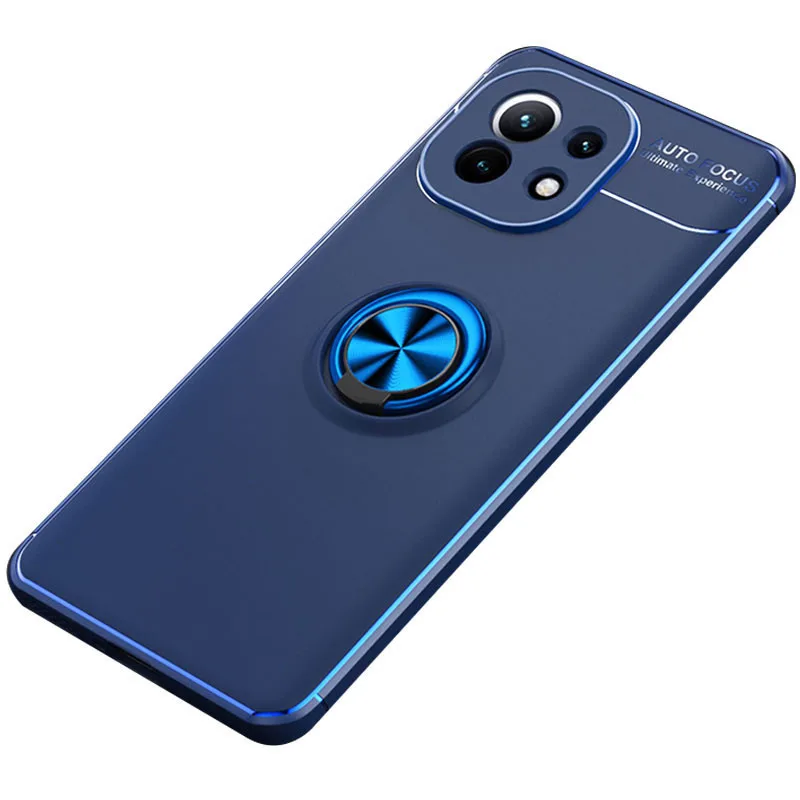 TPU чохол Deen ColorRing під магнітний тримач (opp) для Xiaomi Mi 11