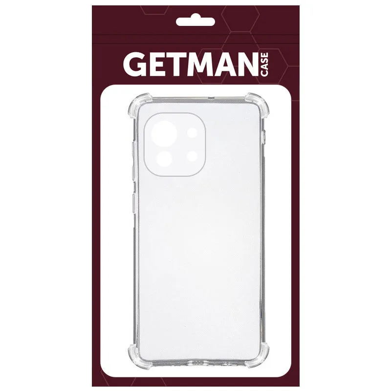 TPU чохол GETMAN Ease logo посилені кути для Xiaomi Mi 11