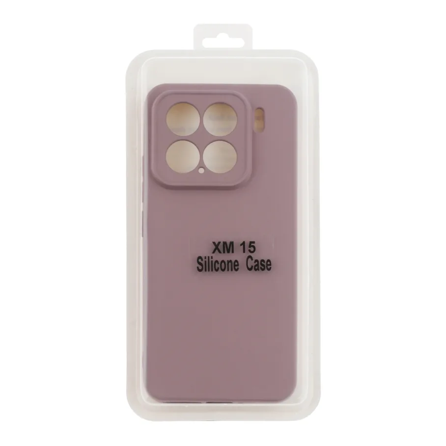 Чохол Silicone Cover Full Camera (A) для Xiaomi 15 19.Pink Sand