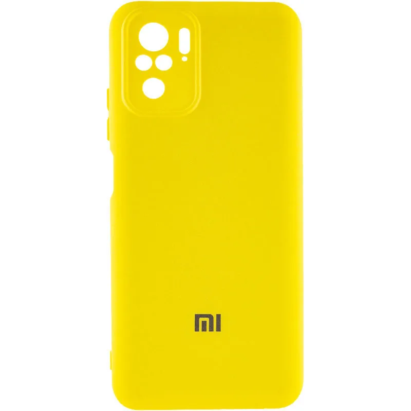 Чохол Silicone Cover My Color із захистом камери (A) для Xiaomi Redmi Note 10 / Note 10s