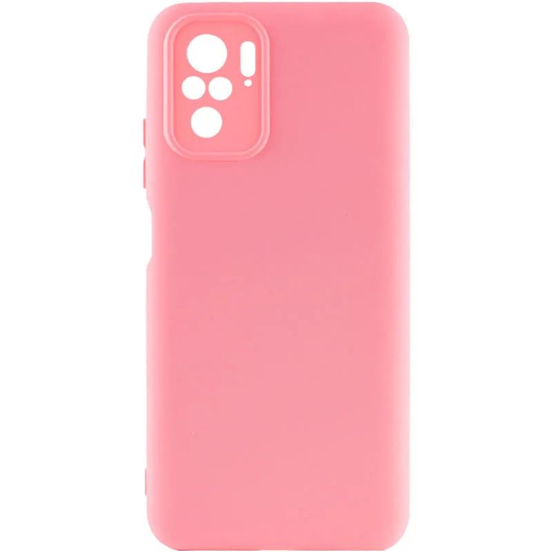 Чохол Silicone Cover із захистом камери without Logo (A) для Xiaomi Redmi Note 10 / Note 10s