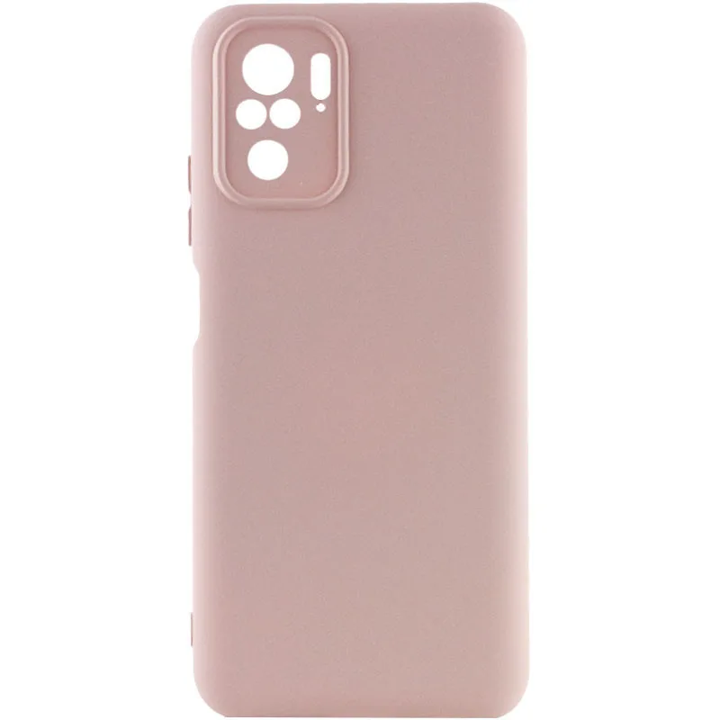 Чохол Silicone Cover із захистом камери without Logo (A) для Xiaomi Redmi Note 10 / Note 10s
