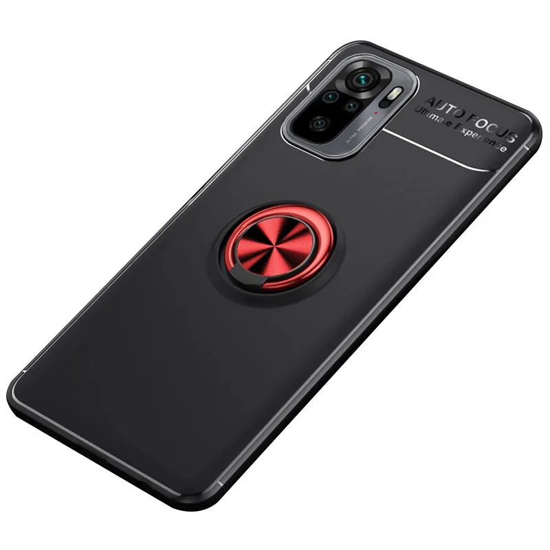 TPU чохол Deen ColorRing під магнітний тримач (opp) для Xiaomi Redmi Note 10 / Note 10s