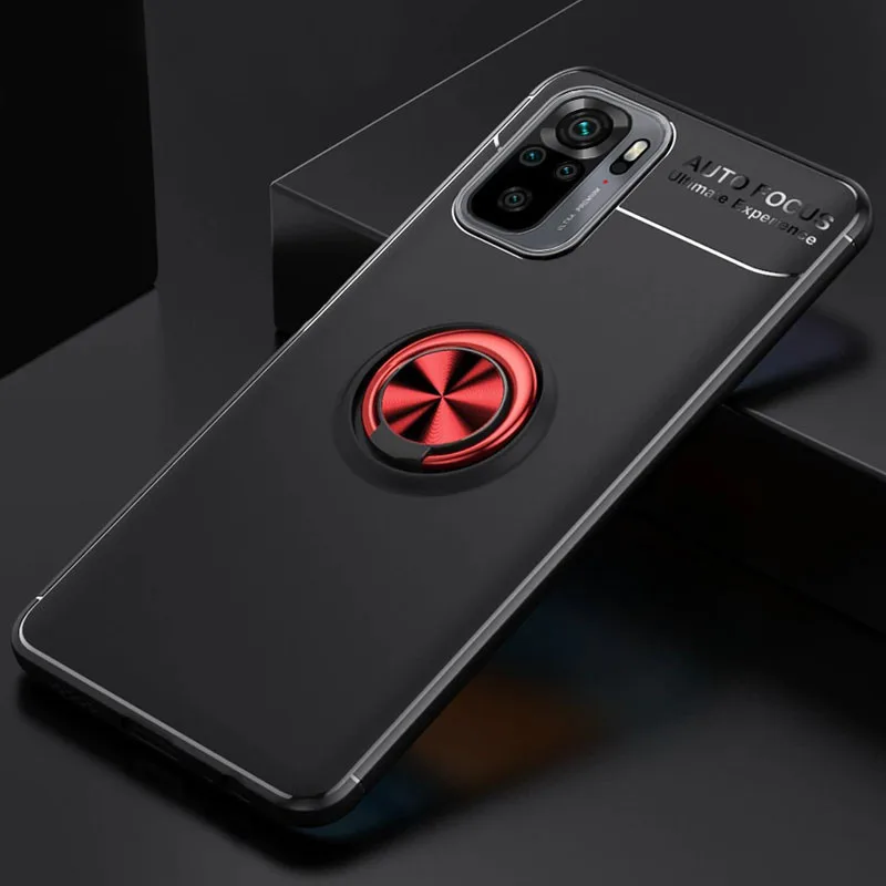 TPU чохол Deen ColorRing під магнітний тримач (opp) для Xiaomi Redmi Note 10 / Note 10s