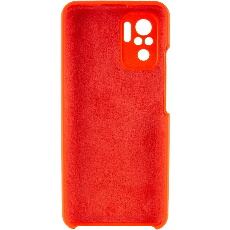 Чохол Silicone Cover із захистом камери (AAA) для Xiaomi Redmi Note 10 / Note 10s