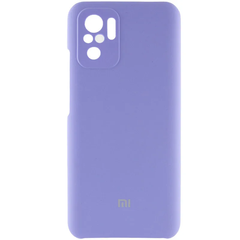 Чохол Silicone Cover із захистом камери (AAA) для Xiaomi Redmi Note 10 / Note 10s