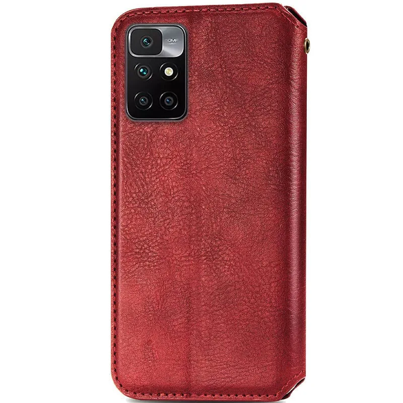 Шкіряний чохол книжка GETMAN Cubic (PU) для Xiaomi Redmi 10