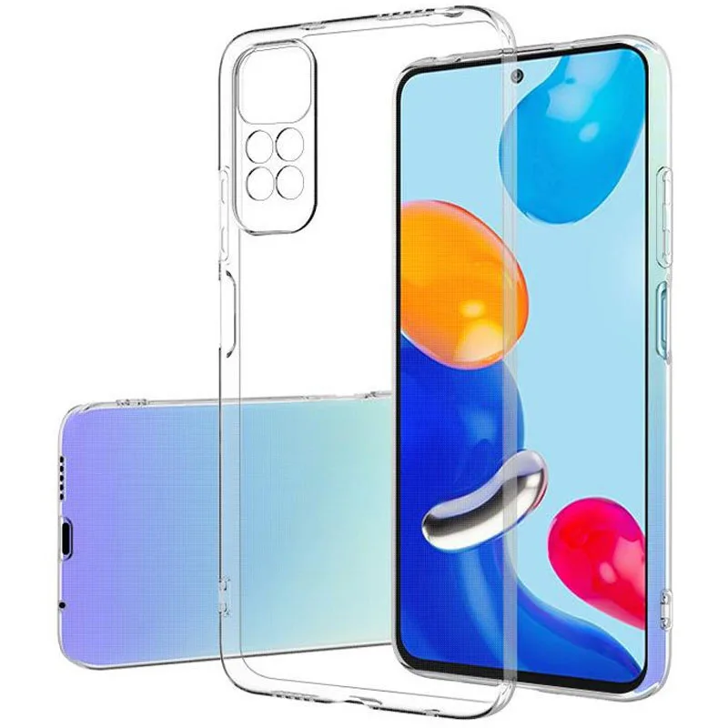 TPU чохол Epic Transparent 1,5mm із захистом камери для Xiaomi Redmi Note 11 Pro 4G/5G / 12 Pro 4G