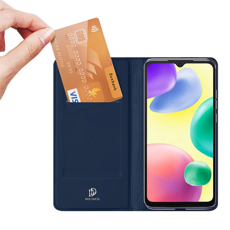 Чохол-книжка Dux Ducis з кишенею для візиток для Xiaomi Redmi 10C