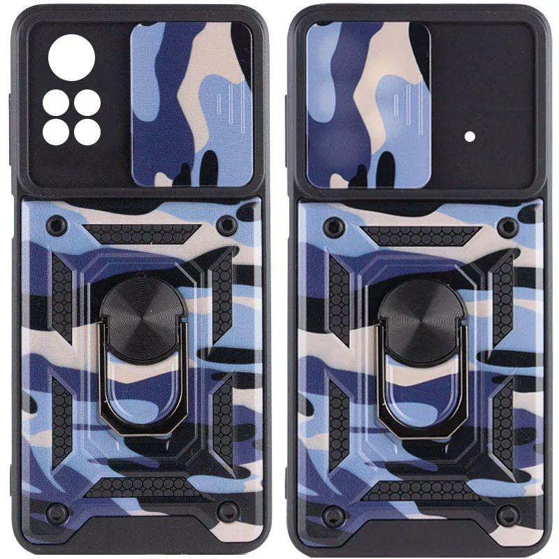 Протиударний чохол Camshield Serge Ring Camo для Xiaomi Poco X4 Pro 5G